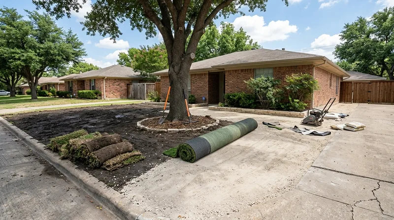 Turf Removal, Replacement & Lawn Conversion Plano